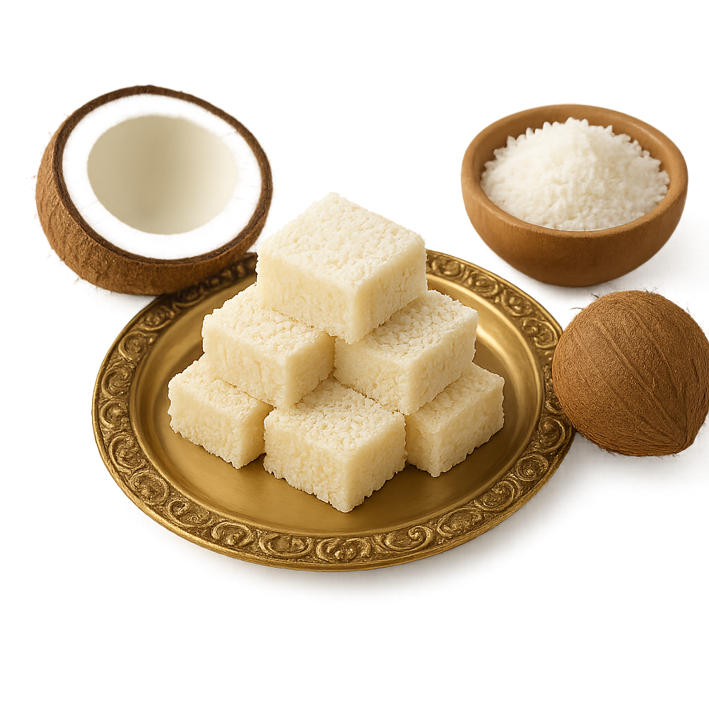 Coconut Barfi